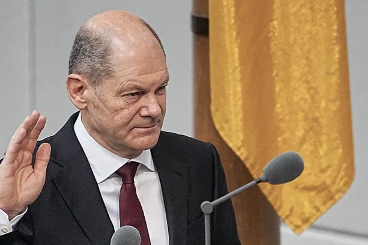 Mesaj ferm de susținere pentru Ucraina din partea Germaniei (sursa: Facebook/Olaf Scholz)