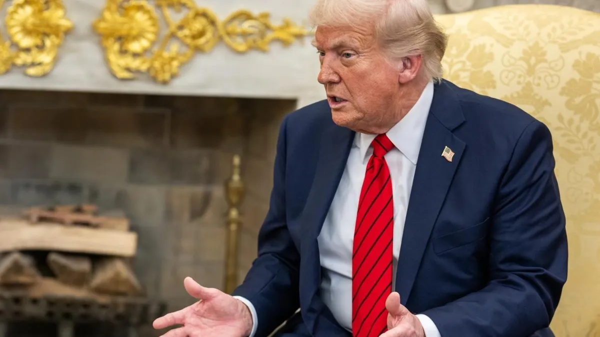 Măsurile lui Trump afectează economia americană (sursa: Facebook/The White House)