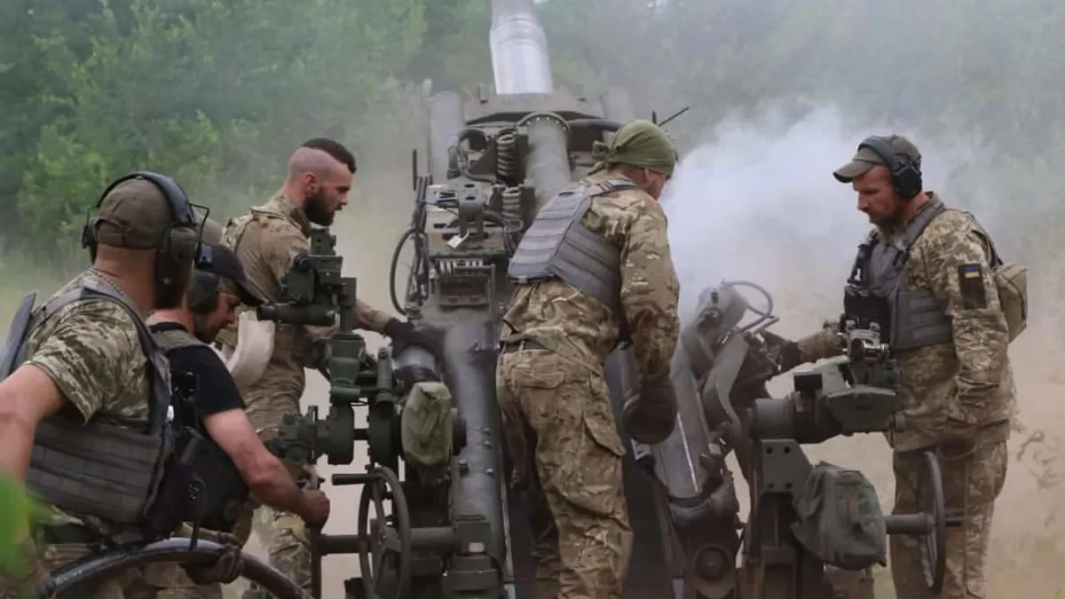 Armata ucraineană rezistă eroic în Dontețk (sursa: Twiiter/Defence of Ukraine)