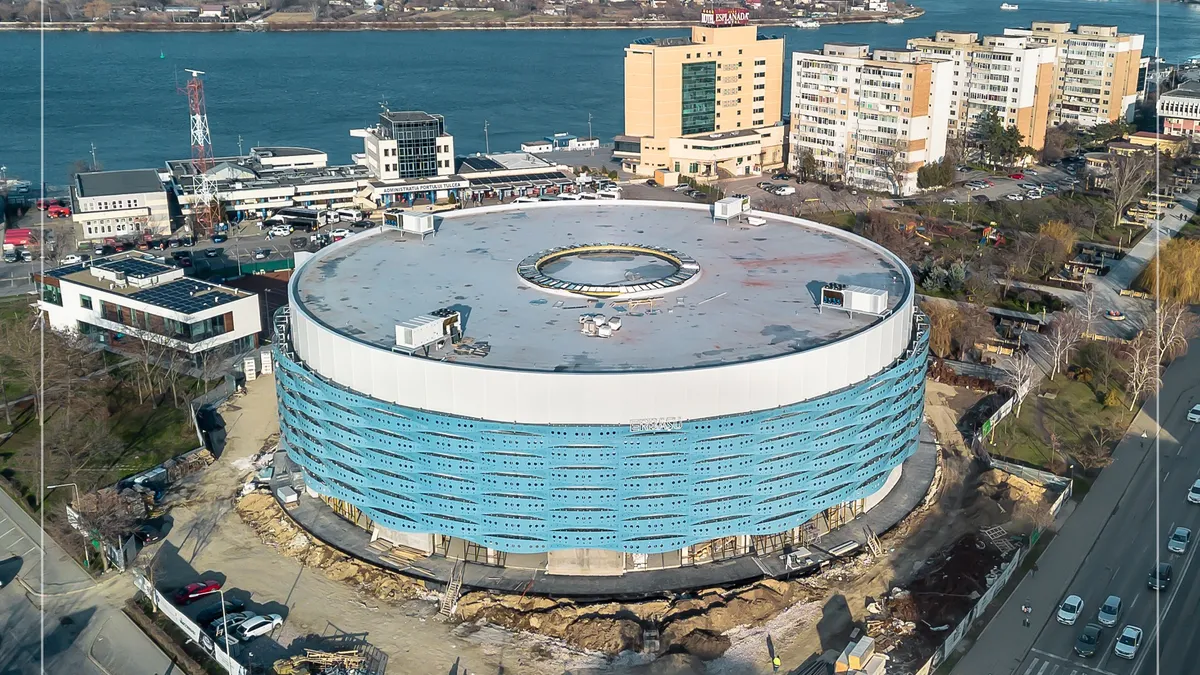 Sala Polivalentă din Tulcea se scumpește cu circa 74 milioane lei Foto: Facebook CJ Tulcea