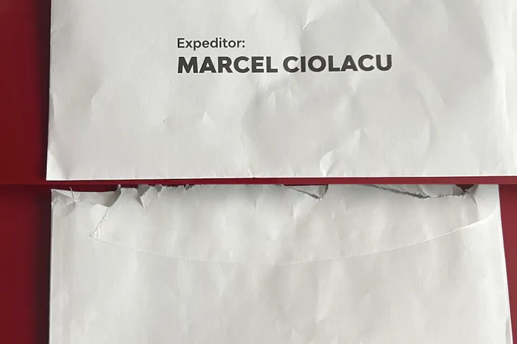 Ciolacu trimite scrisori electorale cu "fantome" ale Poștei (sursa: PSD)