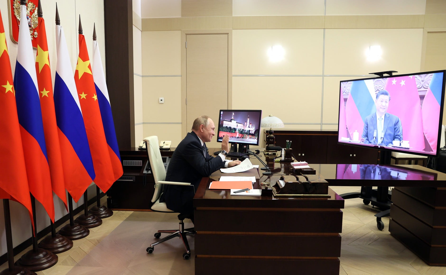 Putin și Xi discută despre securitatea Europei