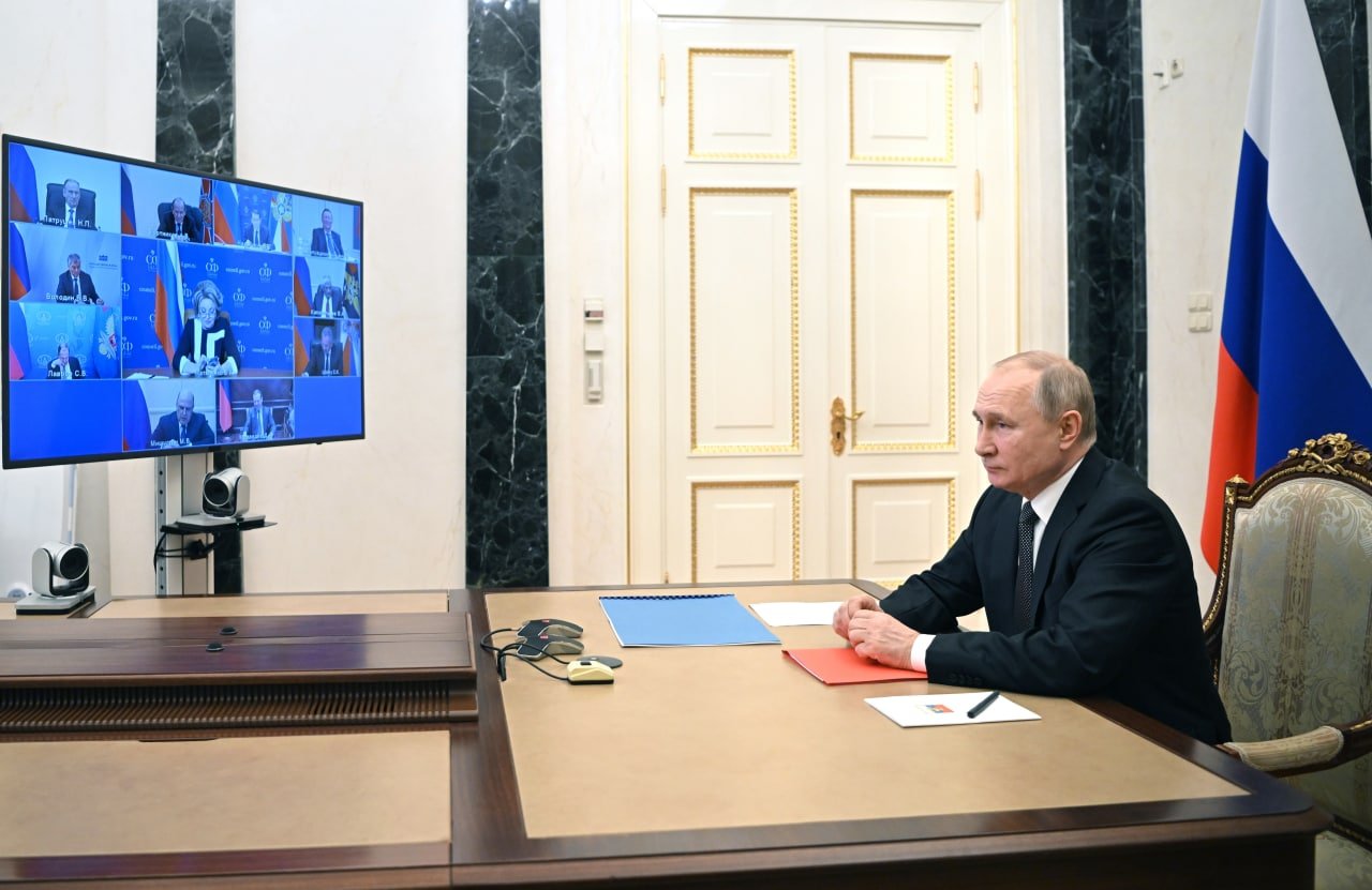 Putin reunește Consiliul Securității Rusiei