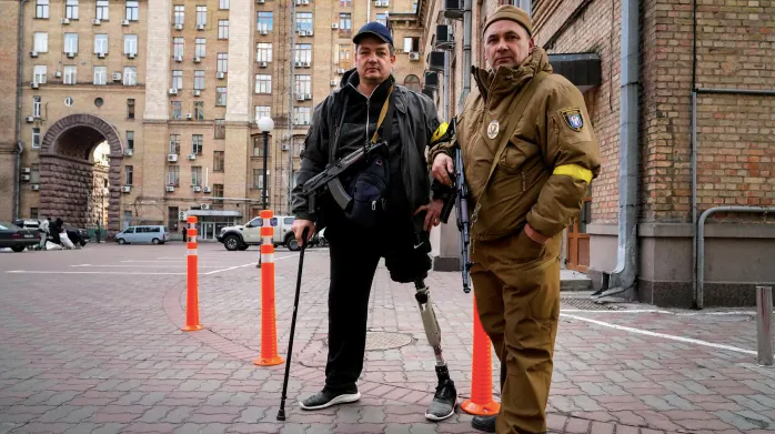 Soldații voluntari din Kiev, coșmarul rușilor