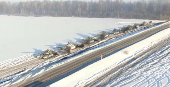 Nouă coloană de tancuri spre Kiev