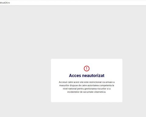 Aktual24, site anti-PSD, închis în continuare