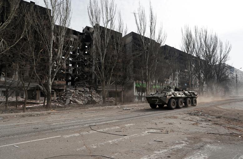Orașul ucrainean Cernihiv, distrus în mare parte