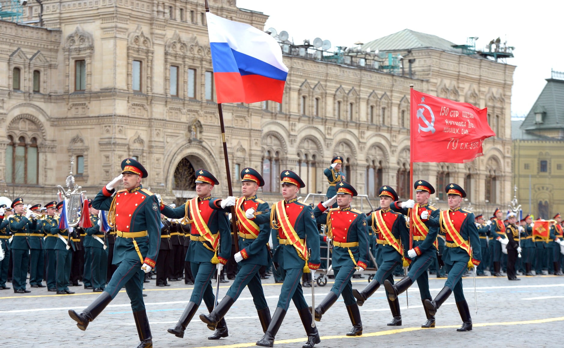 Începe parada Rusiei din 9 mai