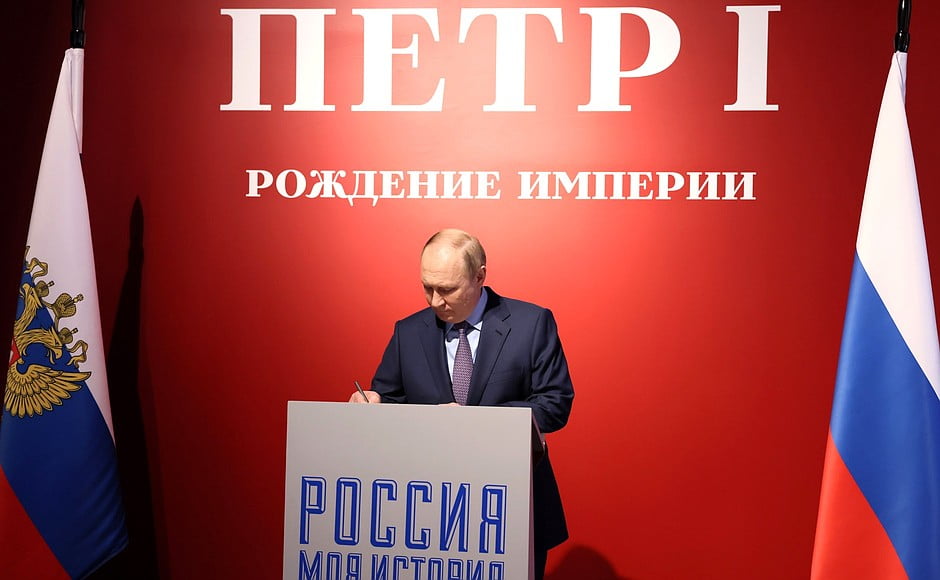 Putin se vede Petru cel Mare