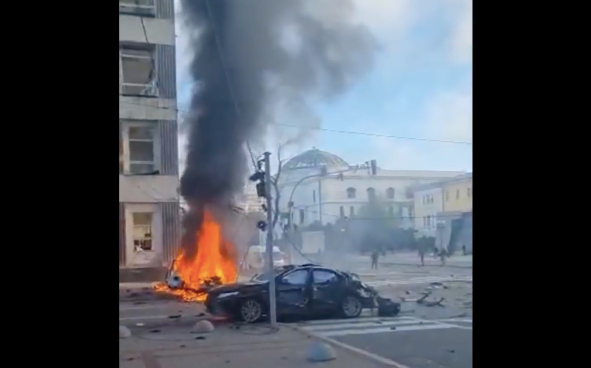 Explozii în centrul Kievului, morți, răniți