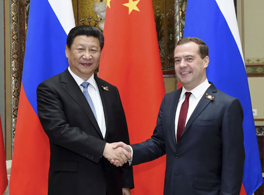 Disperare la Kremlin: Medvedev, la Beijing