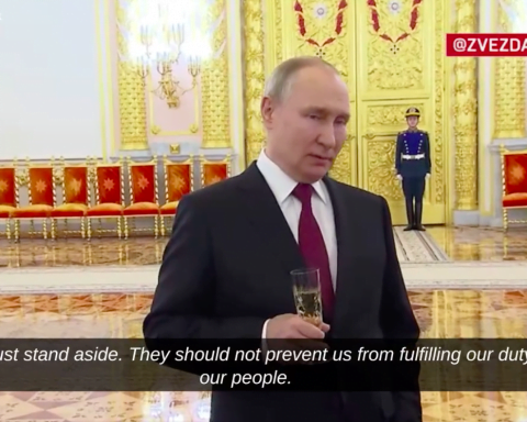 Putin bea și amenință: continuăm bombardamentele