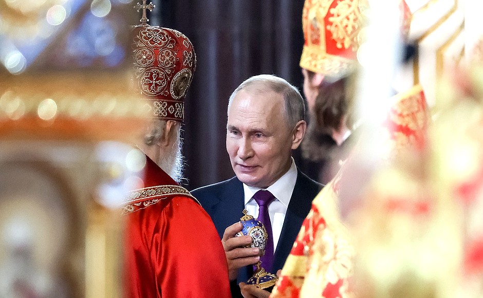 Putin, cadouri pentru luxosul patriarh Kirill