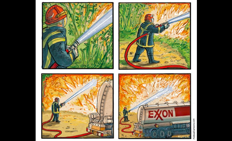 Companiile petroliere, responsabile de incendiile americane