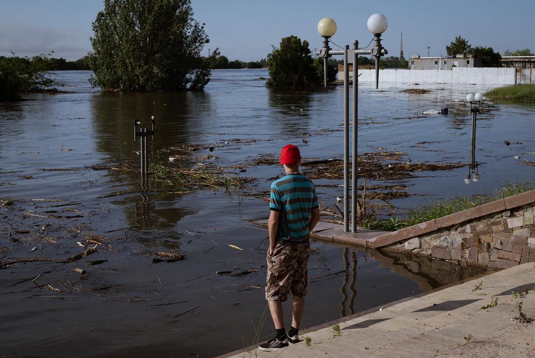 Rușii și-au inundat teritoriile ucrainene controlate
