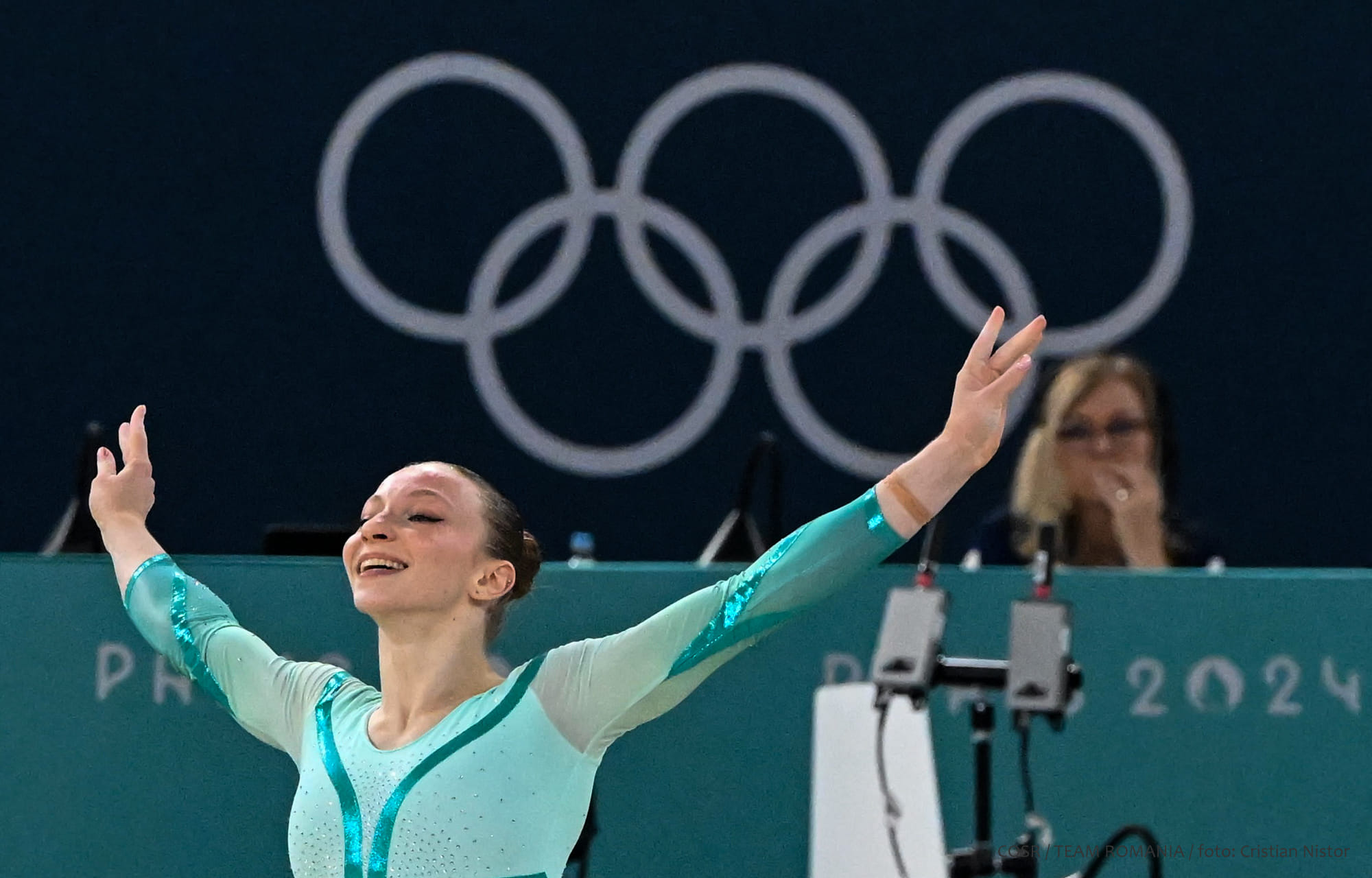 Ana Bărbosu, ceremonie pentru bronzul olimpicAna Bărbosu, ceremonie pentru bronzul olimpic