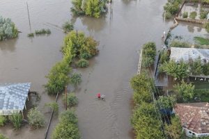 Localitățile din zone inundabile, abandonate complet