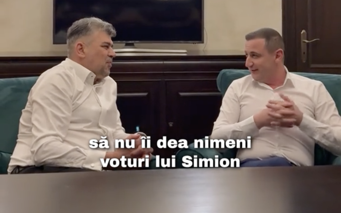 Ciolacu admite: PSD, voturi lui Simion